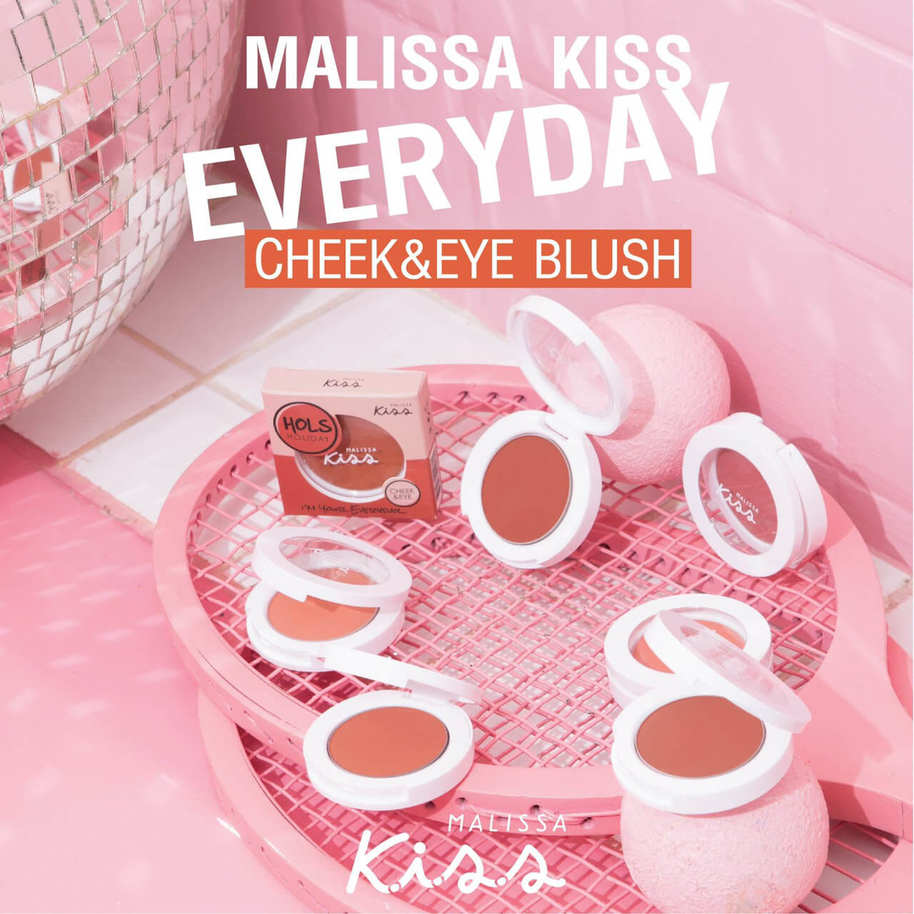 Malissa Kiss,EveryDay Cheek&eye Blush,Malissa Kiss EveryDay Cheek&eye Blush#1 Sunday,มาริสา คิส,Malissa Kiss EveryDay Cheek&eye Blushราคา,Malissa Kiss EveryDay Cheek&eye Blushรีวิว